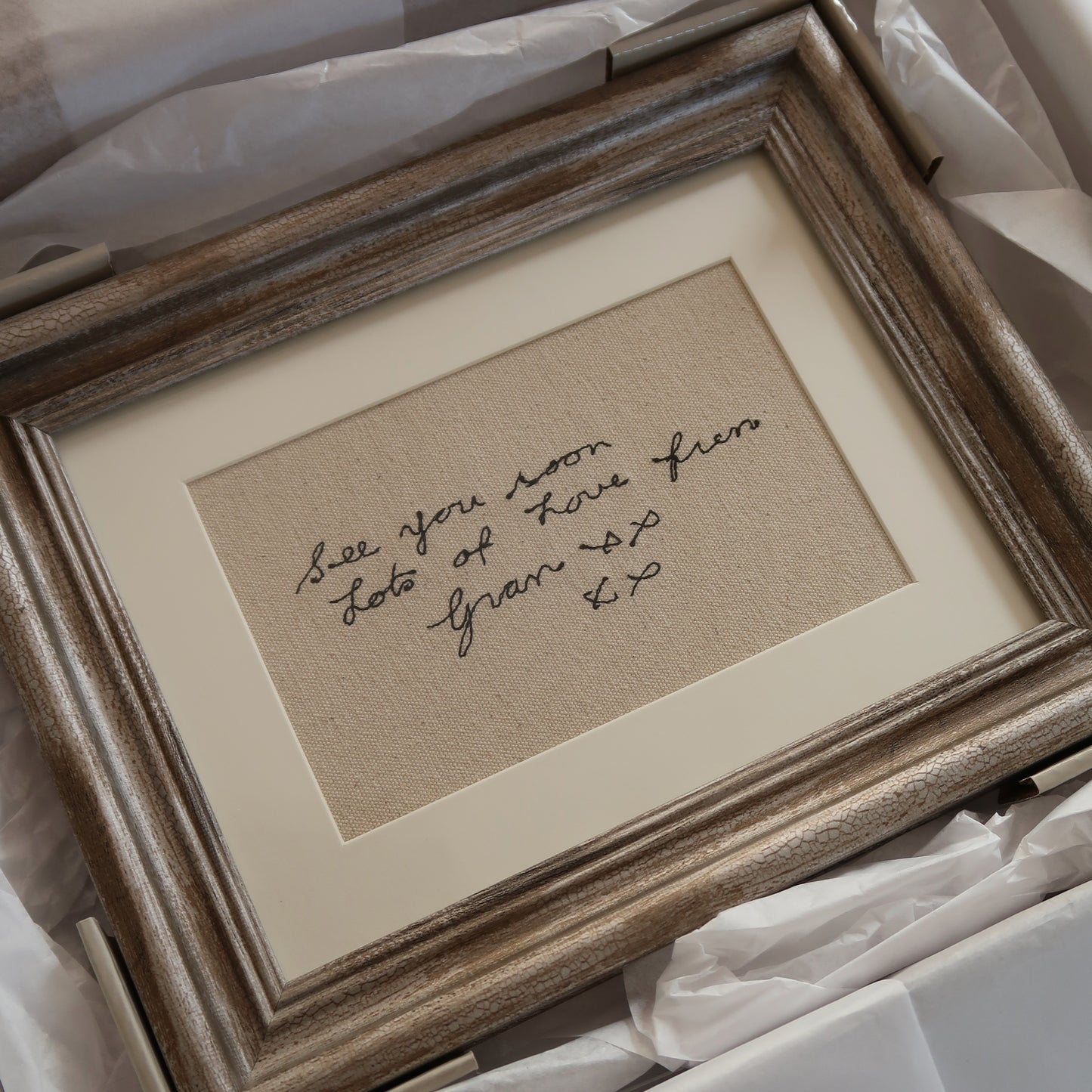 A Note To Cherish
