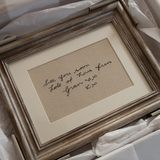 A Note To Cherish